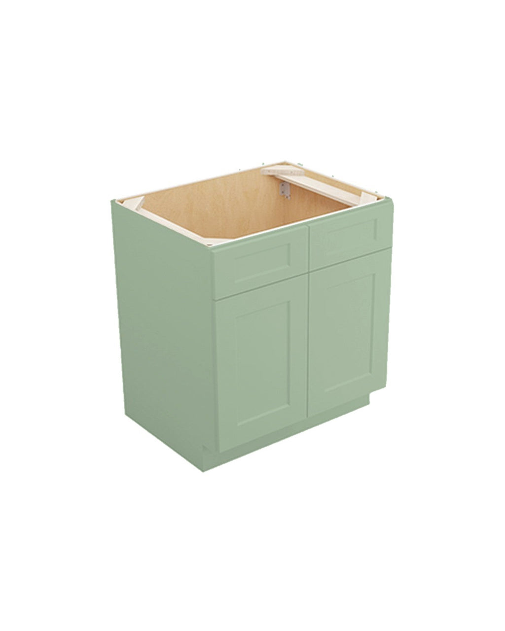 Shaker Jade Green Sink Base Cabinet (color preview)