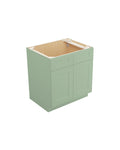 Shaker Jade Green Sink Base Cabinet (color preview)