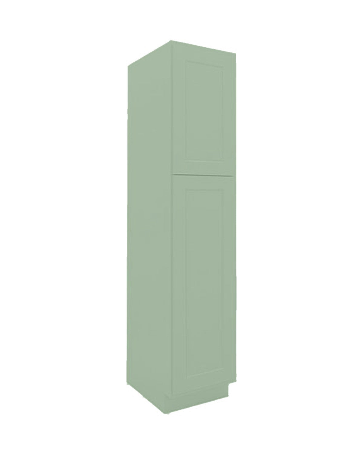 Shaker Jade Green Tall Pantry Cabinet, 1 Door (color preview)