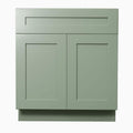 Shaker Jade Green vanity sink base
