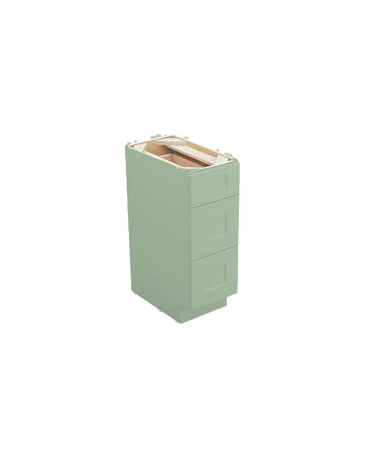 Shaker Jade Green Vanity Drawer Base (color preview)