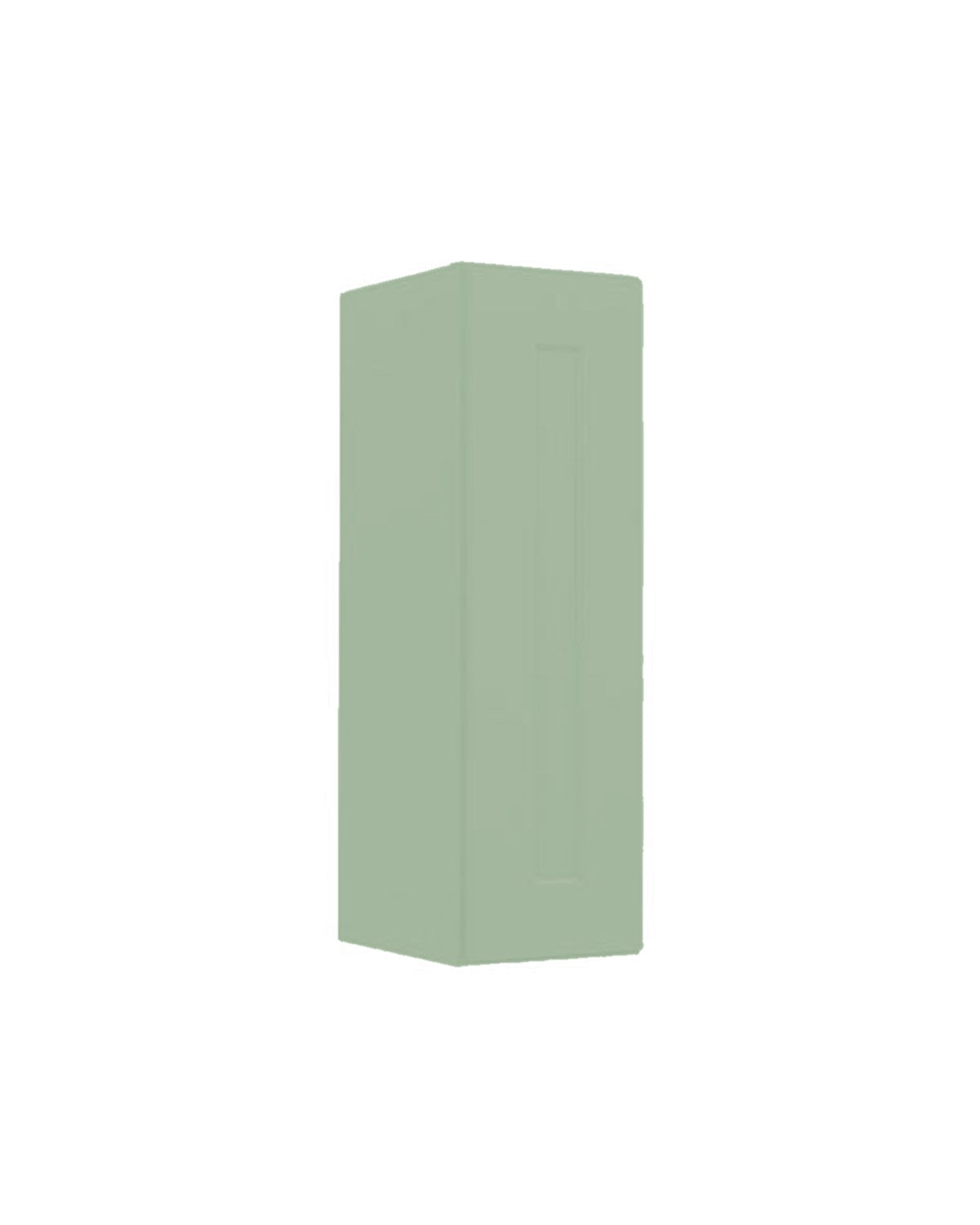 Shaker Jade Green Wall Cabinet 30" High, 1 Door (color preview)