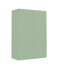 Shaker Jade Green Wall Cabinet 36" High, 2 Doors (color preview)