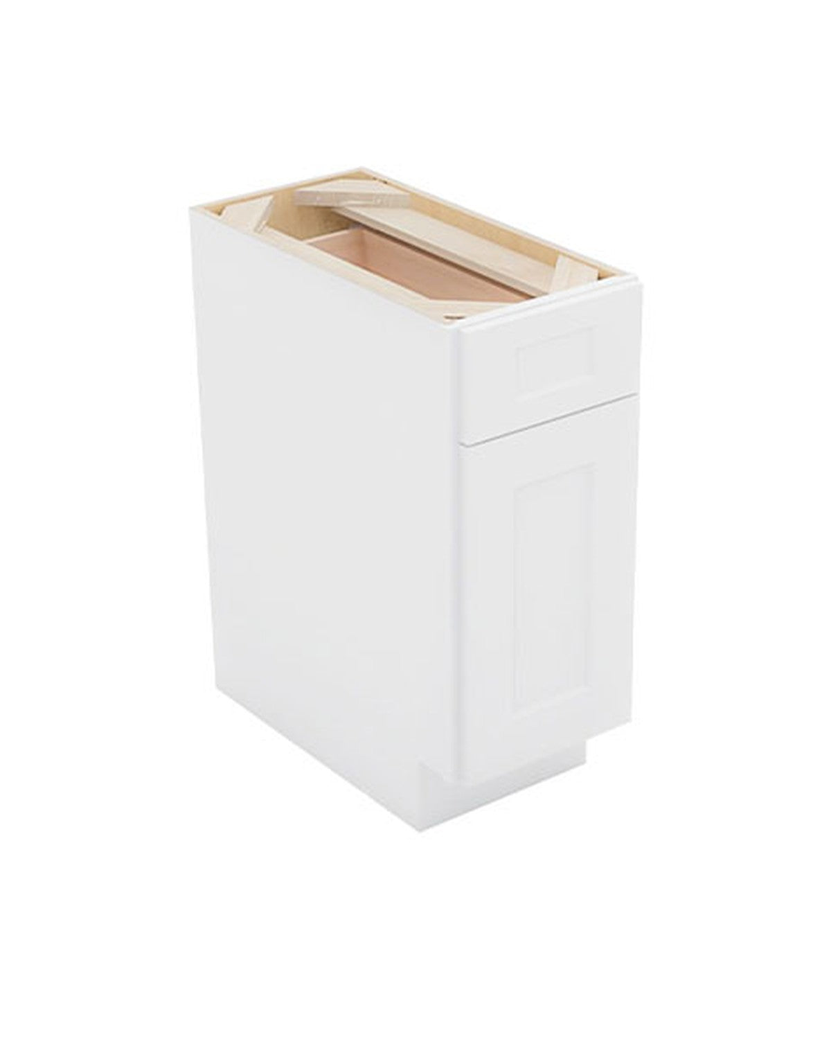 Shaker White Base Cabinet, 1 Door