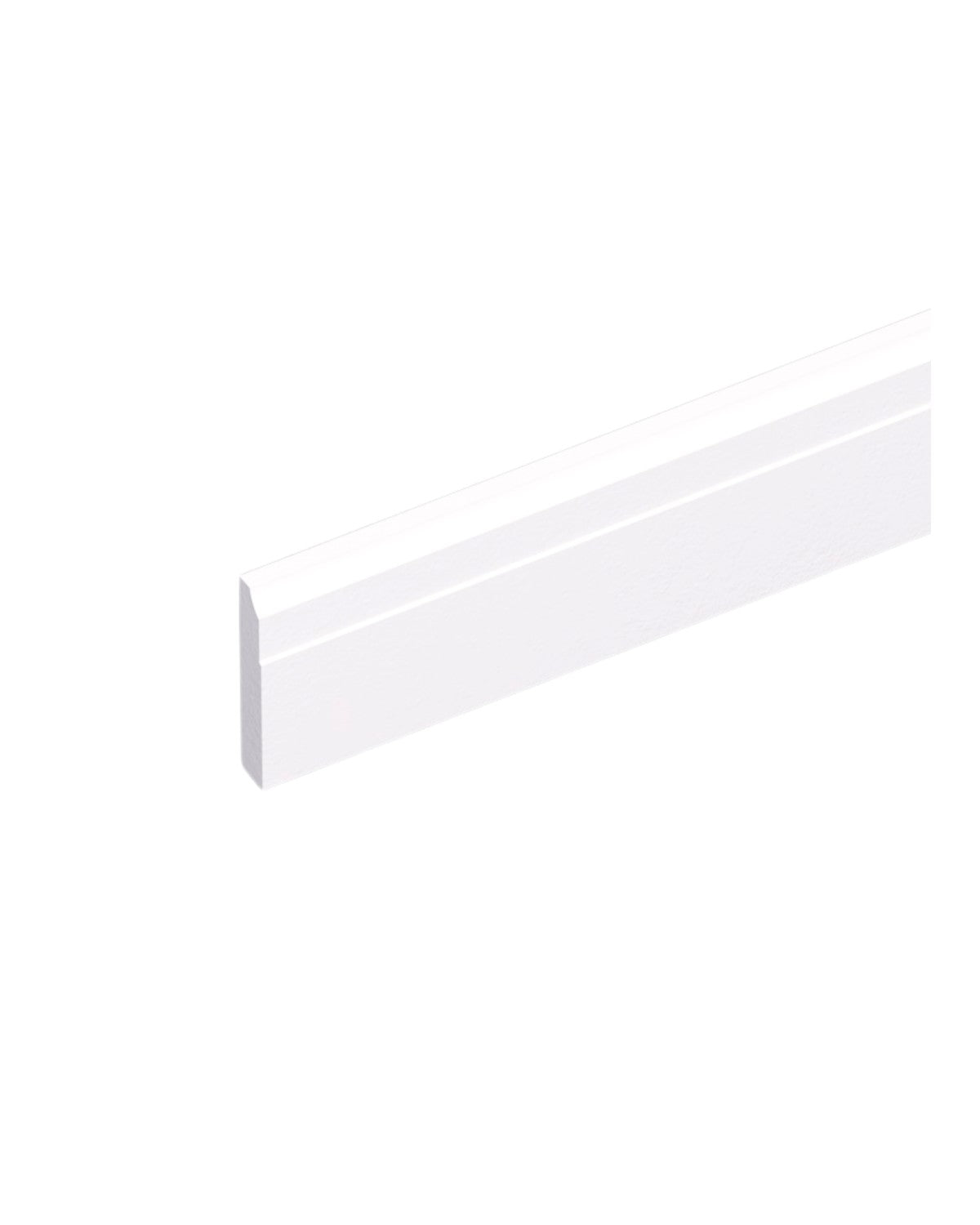 Shaker White Baseboard Molding