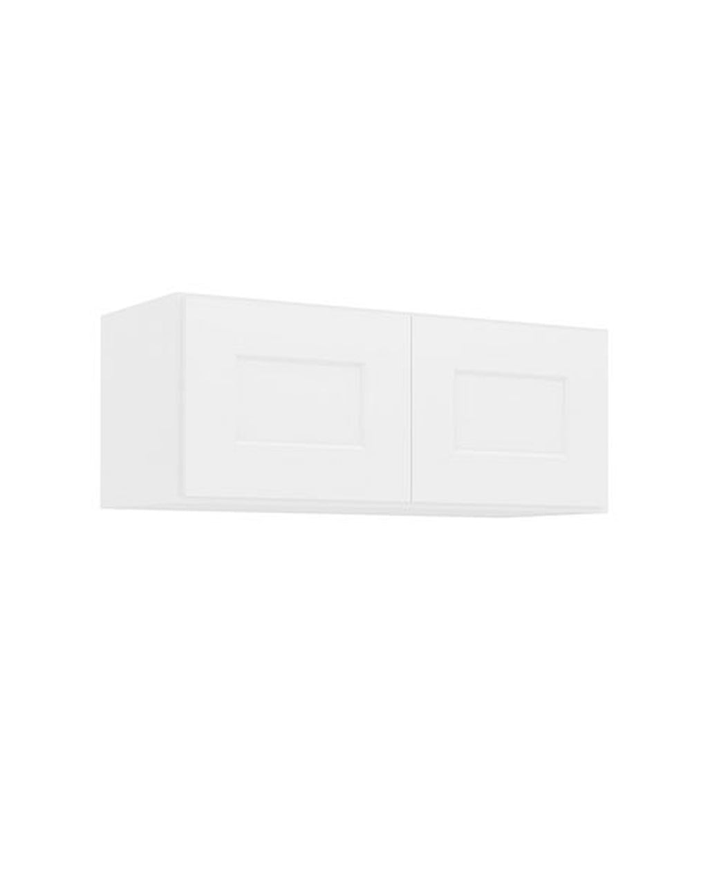 Shaker White Bridge Wall Cabinet