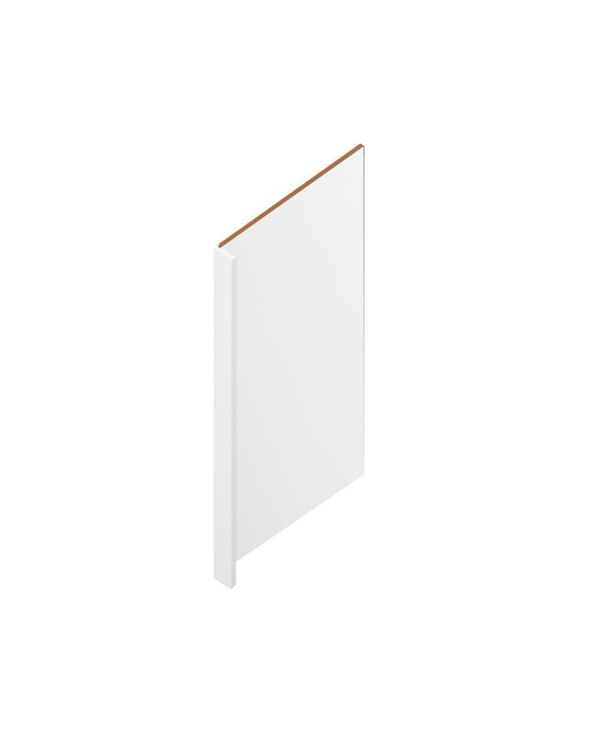 Shaker White Dishwasher Return Panel