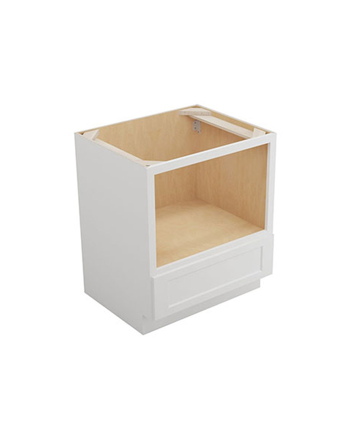 Shaker White Microwave Base Cabinet