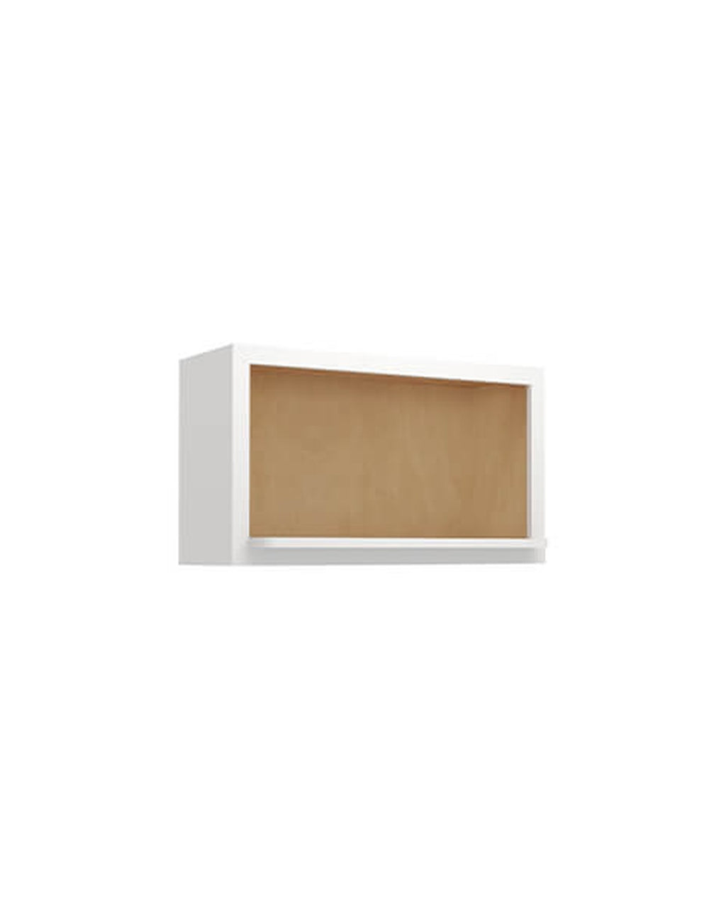 Shaker White Microwave Wall Cabinet