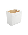 Shaker White Sink Base Cabinet