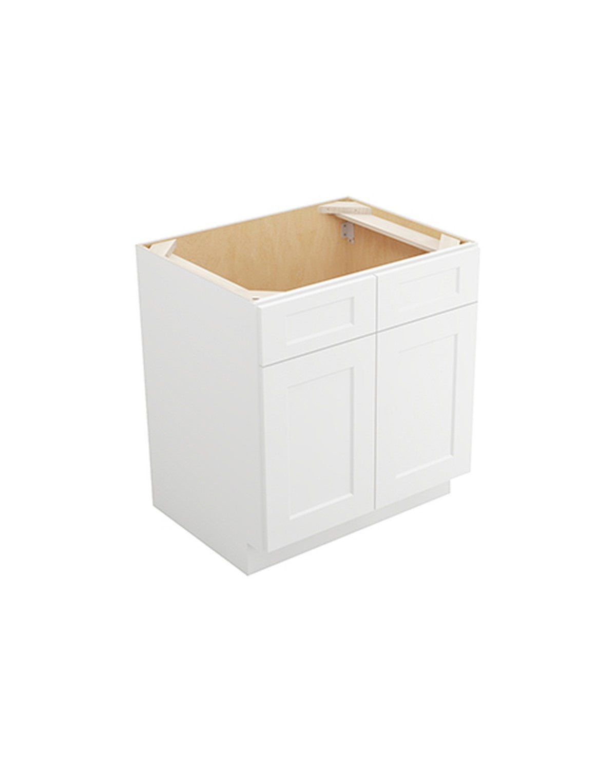 Shaker White Sink Base Cabinet