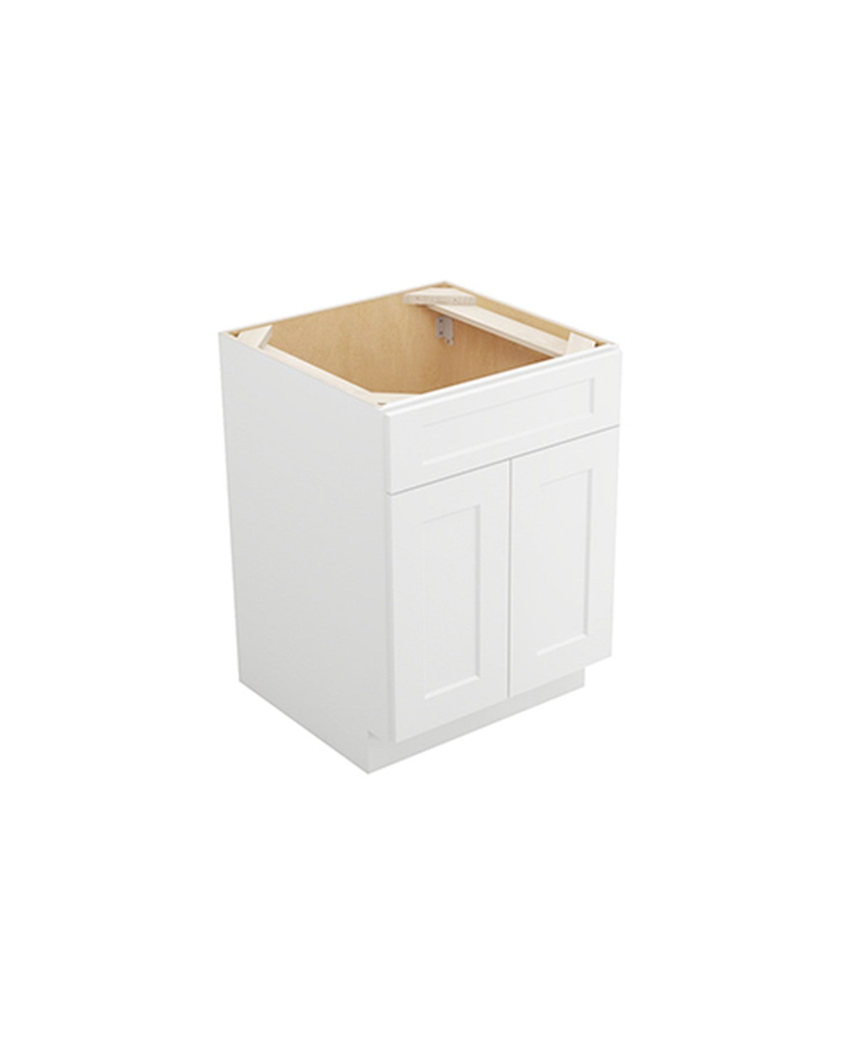 Shaker White Vanity Sink Base