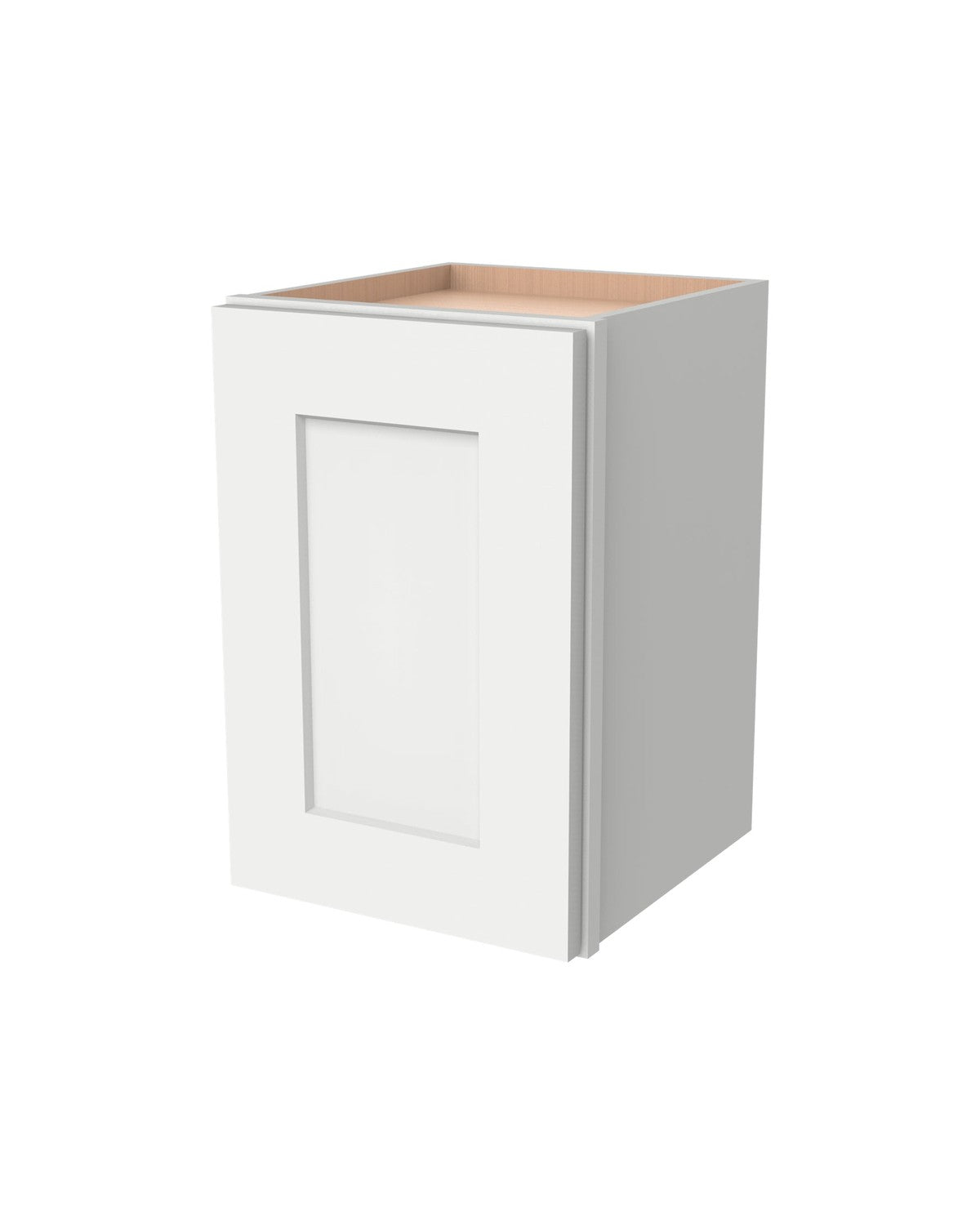 Shaker White Wall Cabinet 18" High