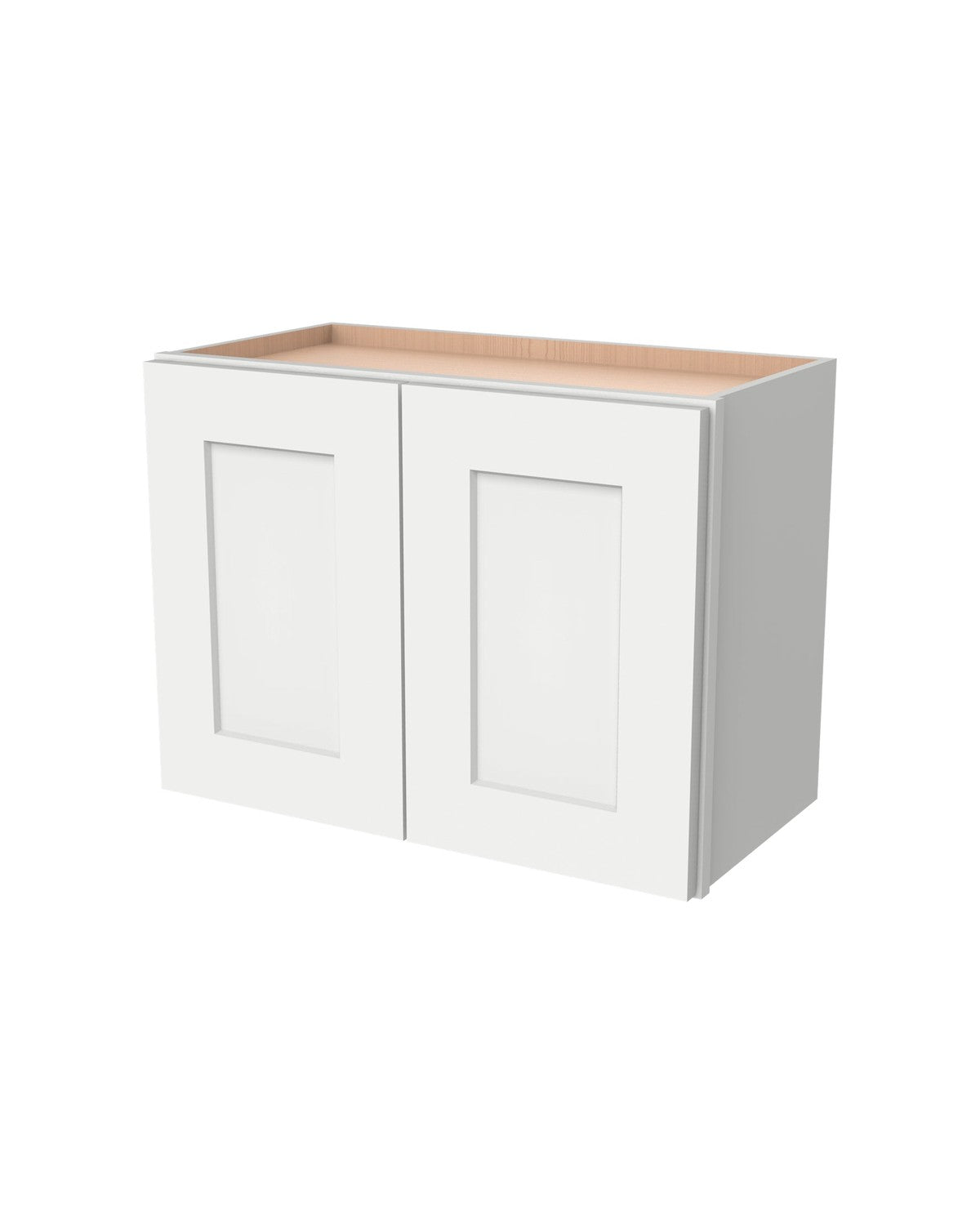 Shaker White Wall Cabinet 18" High