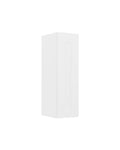 Shaker White Wall Cabinet 30" High, 1 Door