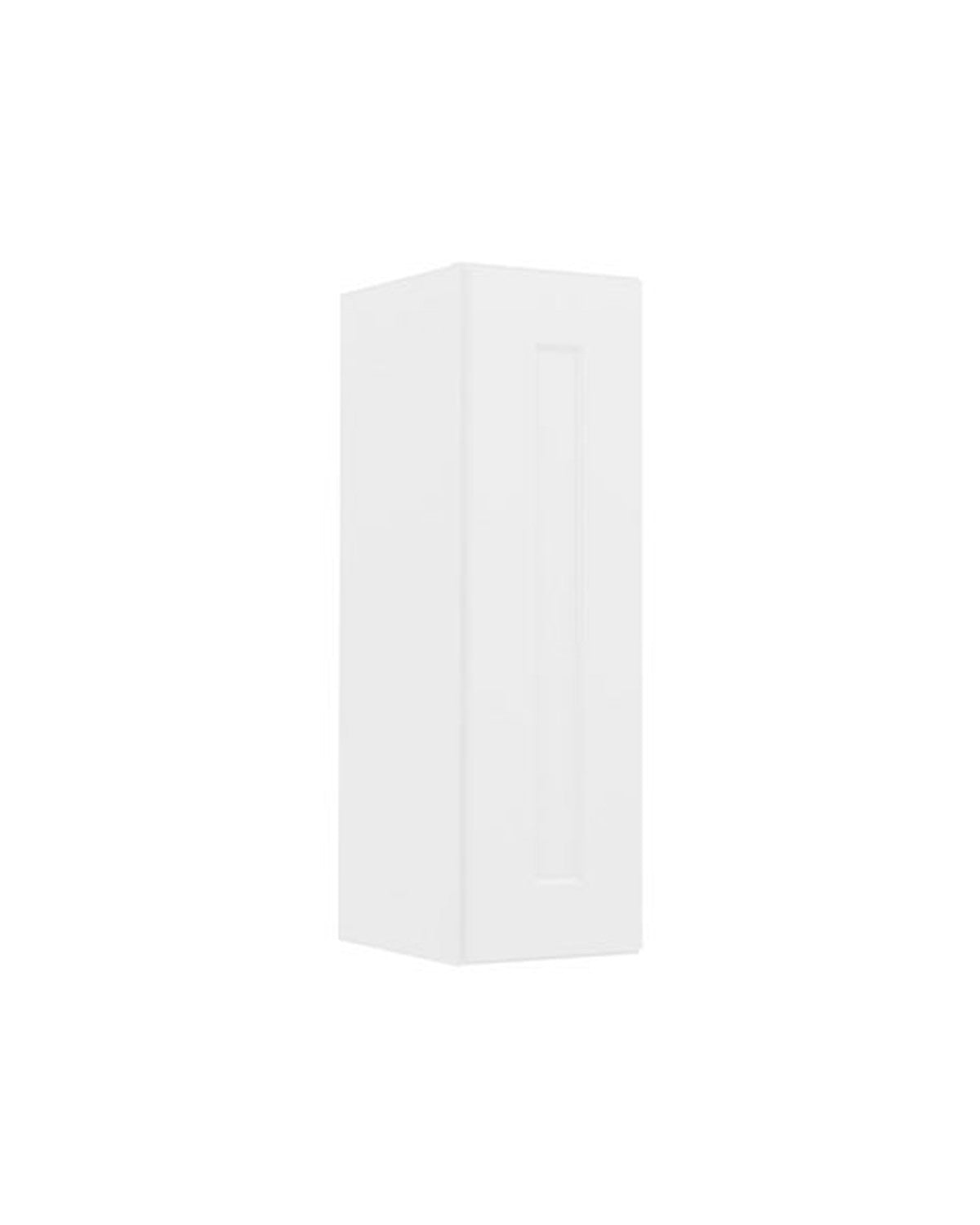 Shaker White Wall Cabinet 30" High, 1 Door