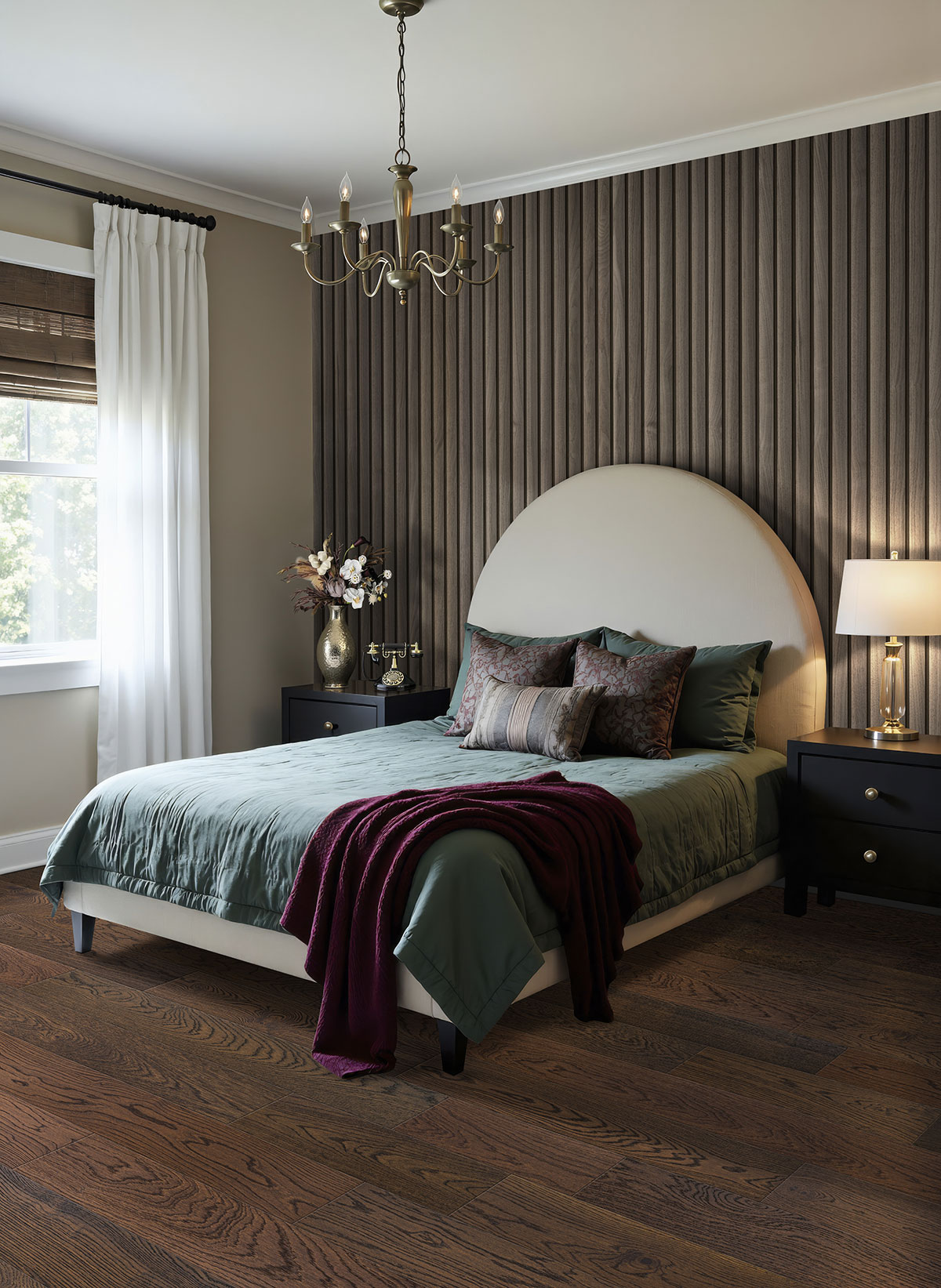 Ladson Thornburg Engineered Hardwood, room scene
