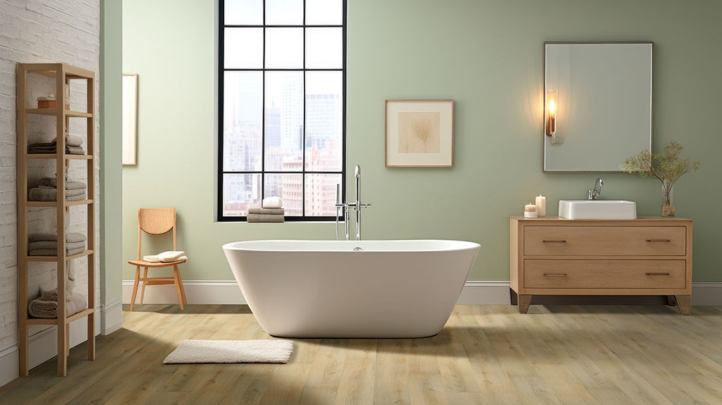 Laurel Reserve Tranquilla Luxury Vinyl Plank, room scene
