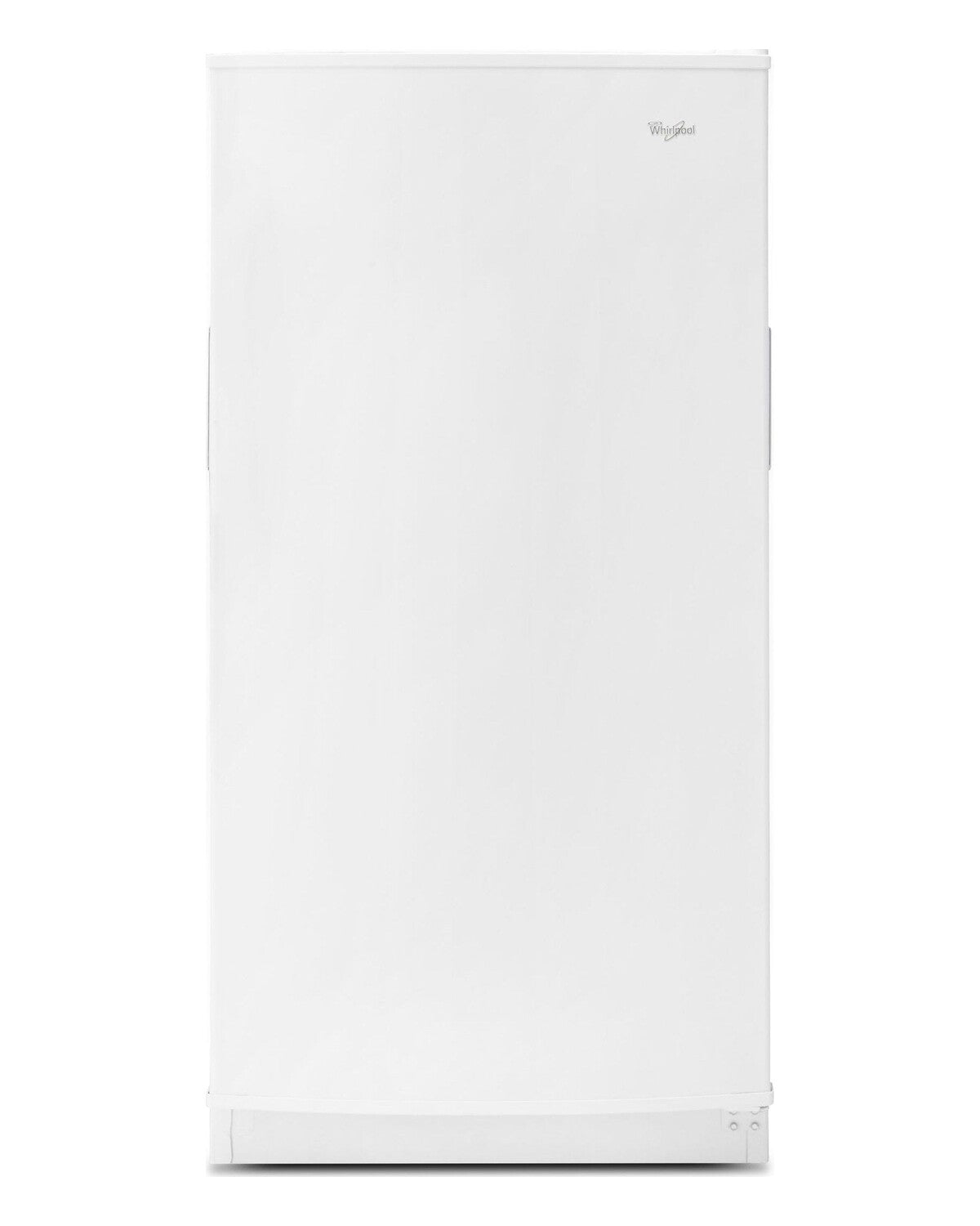 Whirlpool WZF34X16DW White Upright Freezer, front view