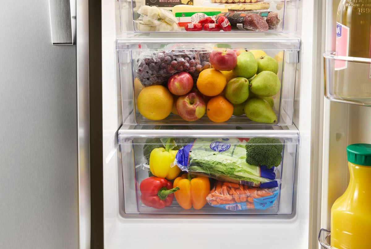 Whirlpool WRSC5536RZ Fingerprint-Resistant Stainless Finish Side-by-Side Refrigerator, manufacturer photo 3