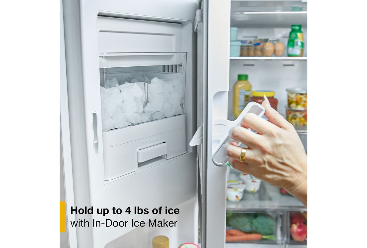 Whirlpool WRFF3536SZ Fingerprint-Resistant Stainless Finish French Door Refrigerator, manufacturer photo 4