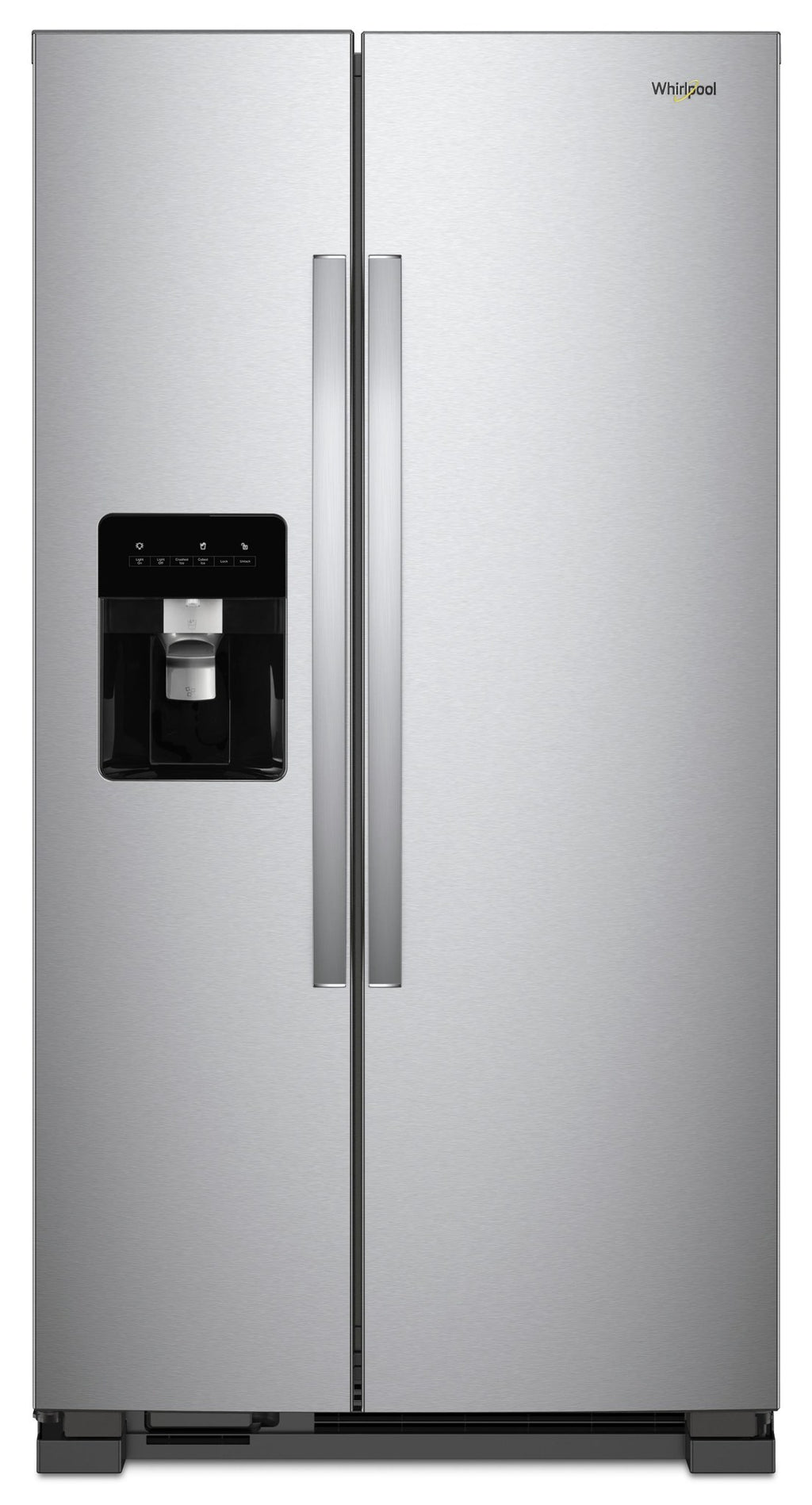 Whirlpool WRS315SDHZ Fingerprint-Resistant Stainless Finish Side-by-Side Refrigerator, manufacturer photo 2