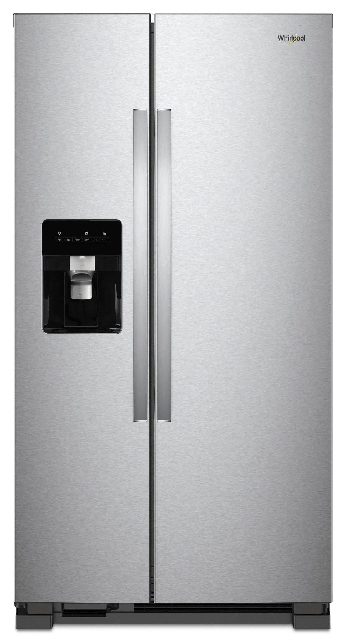 Whirlpool WRS315SDHZ Fingerprint-Resistant Stainless Finish Side-by-Side Refrigerator, manufacturer photo 2